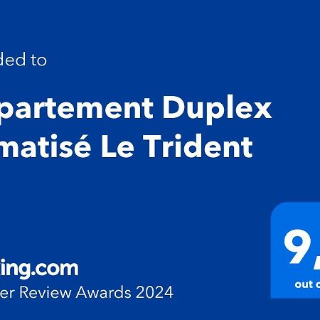 Appartement Duplex Climatise Le Trident แซ็งต์-มารี-เดอ-ลา-แมร์ ภายนอก รูปภาพ