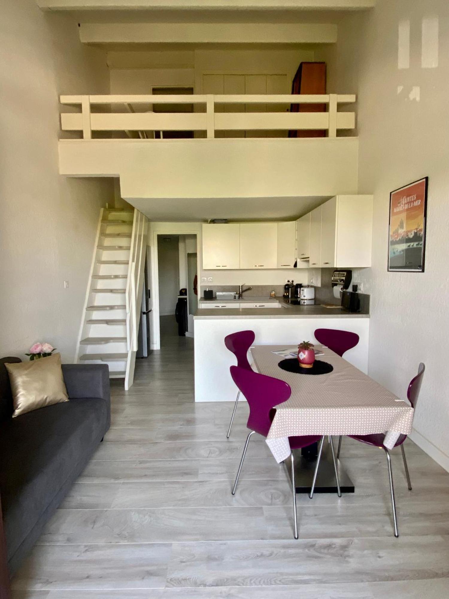 Appartement Duplex Climatise Le Trident แซ็งต์-มารี-เดอ-ลา-แมร์ ภายนอก รูปภาพ